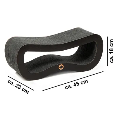 Canadian Cat Company Kratzpappe ORBIT SMALL Kratzbrett Black Edition
