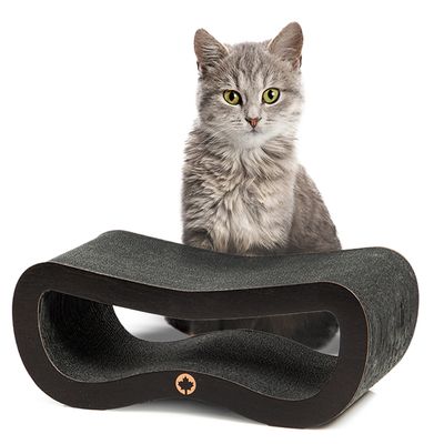 Canadian Cat Company Kratzpappe ORBIT SMALL Kratzbrett Black Edition