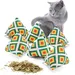 Canadian Cat Company Schmusekissen 6er-Set Katzenminze Pyramide XL