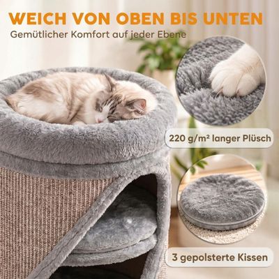 PawHut Katzenkratztonne