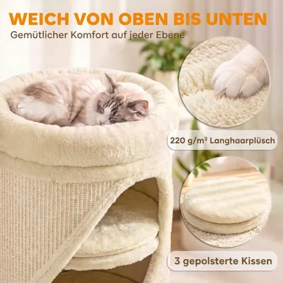 PawHut Katzenkratztonne