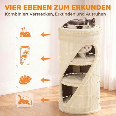 PawHut Katzenkratztonne