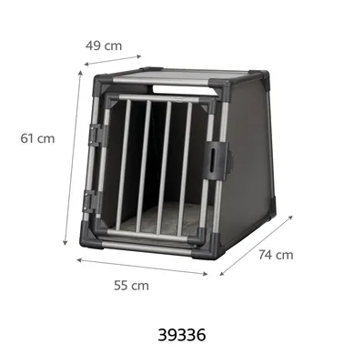 TRIXIE Transportbox, Aluminium