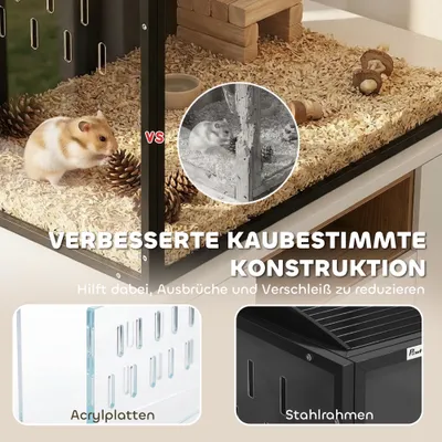 PawHut Hamsterkäfig