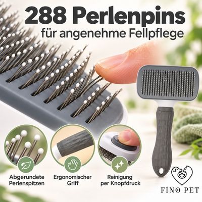 3er Set mit verschiedenen Hundebürste Katzenbürste