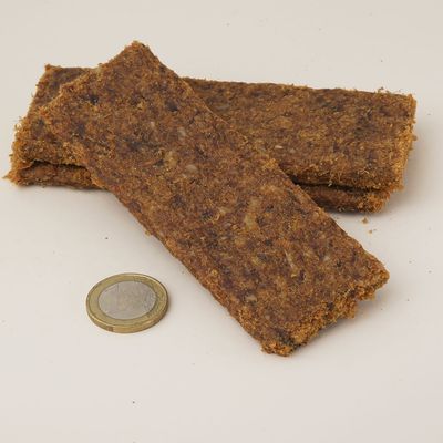 BluePet Pferdefleisch-Streifen für Hunde, Natürlicher Monoprotein Kausnack