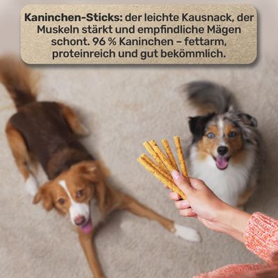 BluePet Kaninchen Mini-Sticks 100% Kaninchen