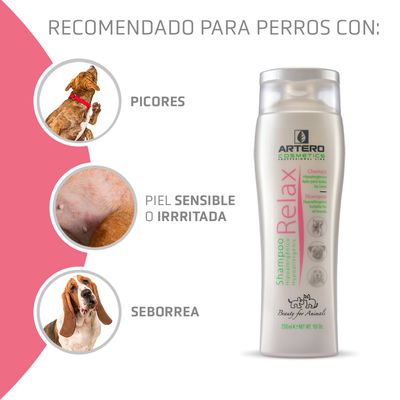 Artero Shampooing Relax hypoallergénique pour peaux sensibles
