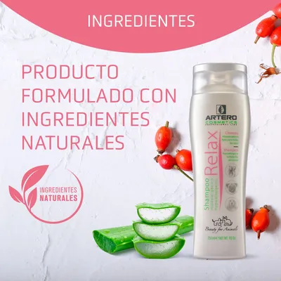 Artero Shampooing Relax hypoallergénique pour peaux sensibles