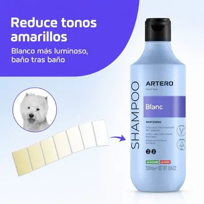 Artero Champú Blanc para pelo blanco y oscuro