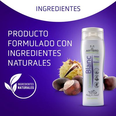 Artero Champú Blanc para pelo blanco y oscuro