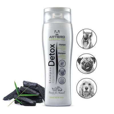 Artero Champú Detox con carbón activo