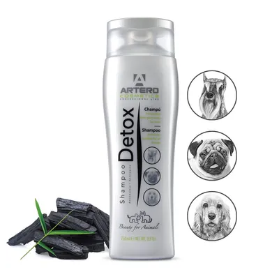 Artero Detox Shampoo mit Aktivkohle