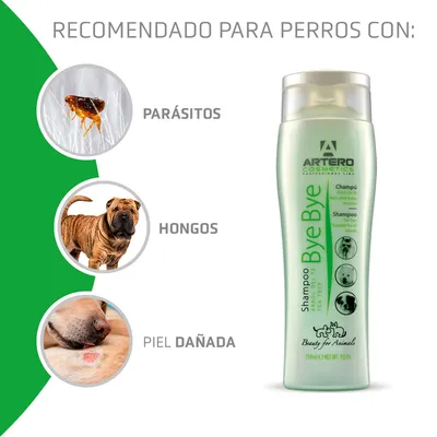 Artero Bye Bye Antiparasiten-Shampoo für Hunde