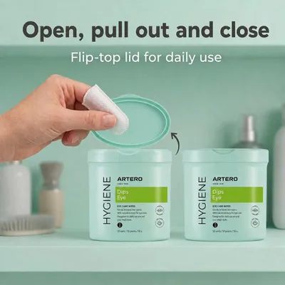 Artero Augenreinigungs-Fingerlinge Dips