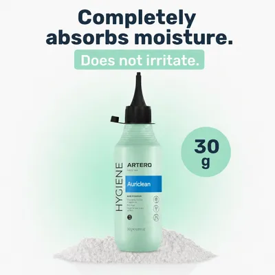 Artero Auriclean poudre antiseptique pour épiler les oreilles Artero Auriclean poudre antiseptique pour épiler les oreilles