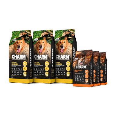 CHARM Croquettes Poulet Fermier pour Chien - Sans Céréales
