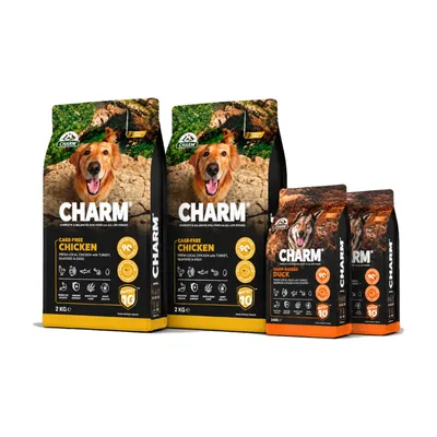 CHARM Croquettes Poulet Fermier pour Chien - Sans Céréales CHARM Croquettes Poulet Fermier pour Chien - Sans Céréales
