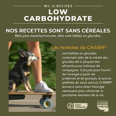 CHARM Croquettes Poulet Fermier pour Chien - Sans Céréales