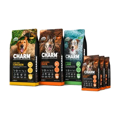 CHARM Pack Découverte 3 Saveurs Chien - Sans Céréales
