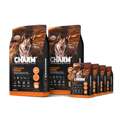 CHARM Croquettes Canard Fermier pour Chien - Sans Céréales CHARM Croquettes Canard Fermier pour Chien - Sans Céréales