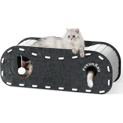 HausPets Cueva Gato Extra Grande 80cm, Cama Superior + Guarida 4 Agujeros HausPets Cueva Gato Extra Grande 80cm, Cama Superior + Guarida 4 Agujeros