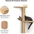 HausPets Árbol Gato Pared 205cm, Giratorio 360°, Altura Ajustable, Yute HausPets Árbol Gato Pared 205cm, Giratorio 360°, Altura Ajustable, Yute