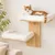 HausPets Estante Pared Gato 2 Plataformas, Percha Madera Hevea HausPets Estante Pared Gato 2 Plataformas, Percha Madera Hevea