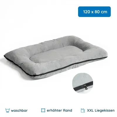SunnyDogs Hundekissen XXL waschbar