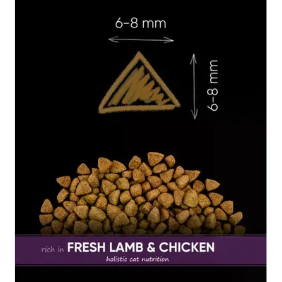 Savory Trockenfutter für sterilisierte Katzen mit Lamm & Huhn