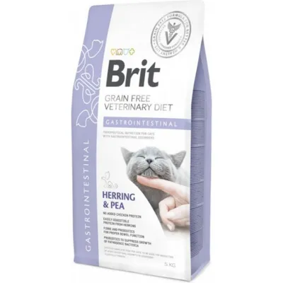 Brit Veterinary Diets Croquettes Gastrointestinal Grain Free pour chat Brit Veterinary Diets Croquettes Gastrointestinal Grain Free pour chat