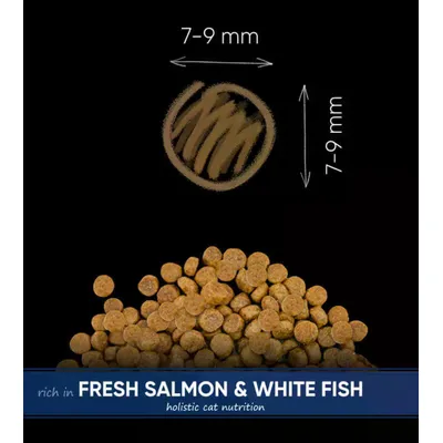 Savory Trockenfutter für Katzen mit Lachs & Weißfisch