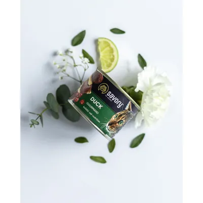 Savory Nassfutter für Katzen mit Ente Savory Nassfutter für Katzen mit Ente