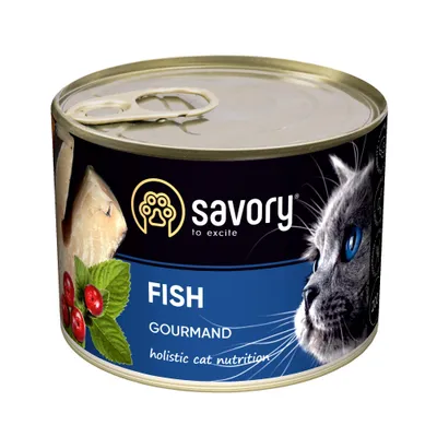 Savory Nassfutter für Katzen mit Fisch Savory Nassfutter für Katzen mit Fisch