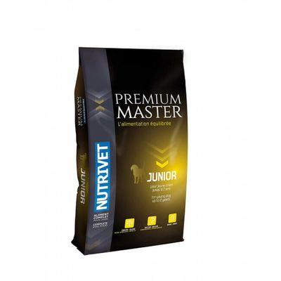 Nutrivet Croquettes Premium Master Junior pour chiot