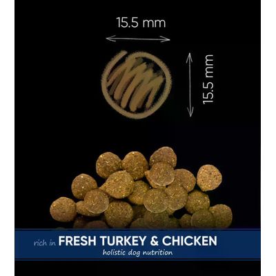 Savory Trockenfutter für Welpen großer Rassen mit Pute & Huhn