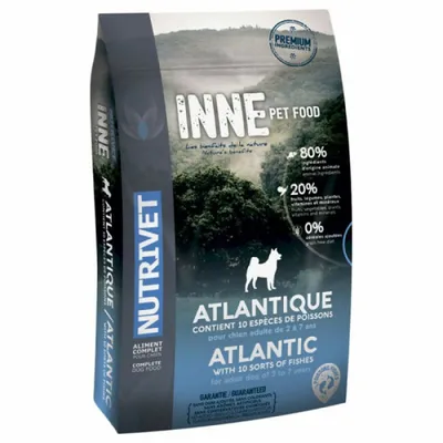 Nutrivet Croquettes Inne Dog Atlantique au poisson pour chien adulte Nutrivet Croquettes Inne Dog Atlantique au poisson pour chien adulte