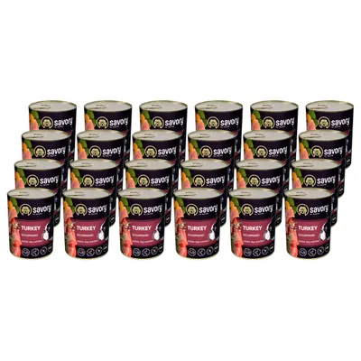 Savory Nassfutter für Hunde mit Pute Savory Nassfutter für Hunde mit Pute