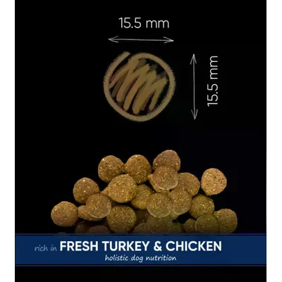 Savory Trockenfutter für Welpen großer Rassen mit Pute & Huhn