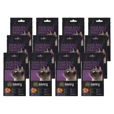 Savory Katzenleckerlis zur Haarballenkontrolle Savory Katzenleckerlis zur Haarballenkontrolle
