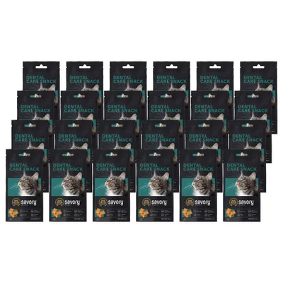 Savory Katzenleckerlis zur Zahnpflege Savory Katzenleckerlis zur Zahnpflege