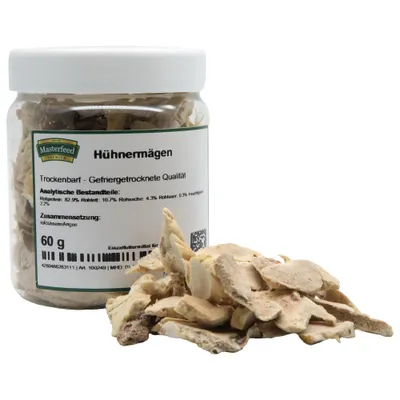 Masterfeed Hühnermägen-Stücke (Trockenbarf) Masterfeed Hühnermägen-Stücke (Trockenbarf)