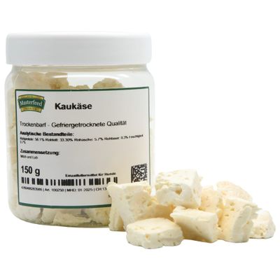 Masterfeed Morceaux de fromage à mâcher (BARF séché)