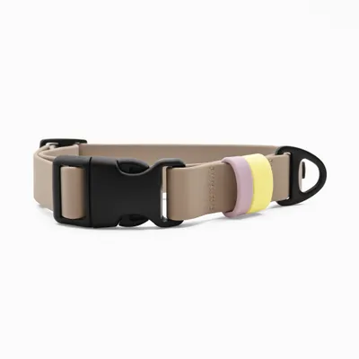 THE DOG IDEA BioThane® Halsband Taupe THE DOG IDEA BioThane® Halsband Taupe