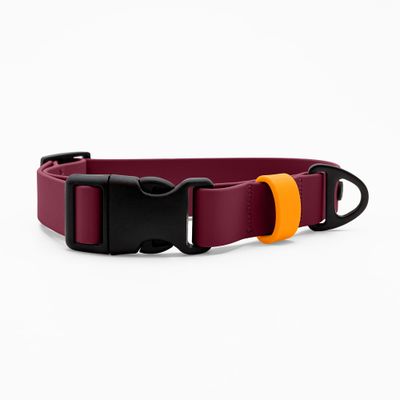 THE DOG IDEA BioThane® Halsband Bordeaux