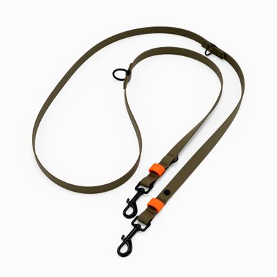 THE DOG IDEA BioThane® Hundeleine Khaki
