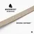 THE DOG IDEA BioThane® Hundeleine Taupe
