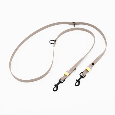 THE DOG IDEA BioThane® Hundeleine Taupe