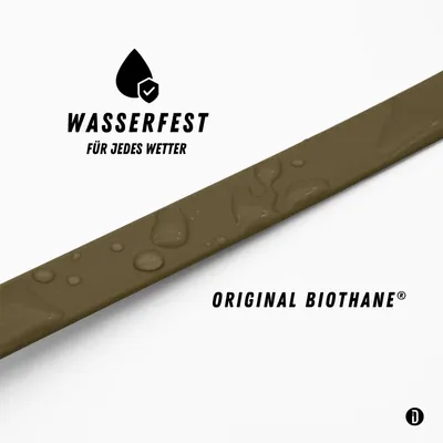 THE DOG IDEA BioThane® Hundeleine Khaki THE DOG IDEA BioThane® Hundeleine Khaki