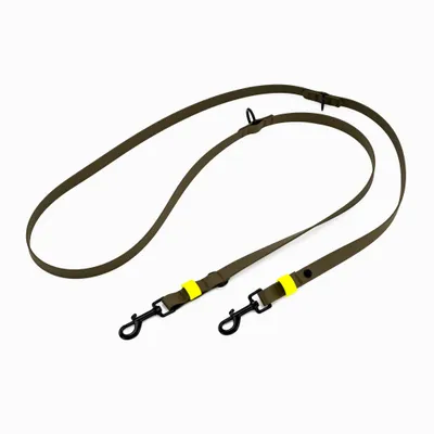 THE DOG IDEA BioThane® Hundeleine Khaki THE DOG IDEA BioThane® Hundeleine Khaki